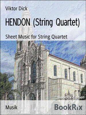cover image of HENDON (String Quartet)